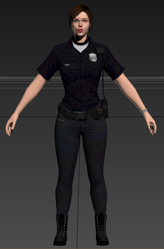 Beverly Design Interior and Exterior Services for SA:MP Female Office Police Skin | 2
